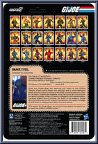 Snake Eyes (Combat Gladiator) from G.I. Joe - ReAction Figures manufactured by Super7 [Back]