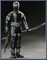 Snake Eyes (Comic v1) from G.I. Joe - ReAction Figures manufactured by Super7 [Loose]
