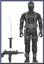 Snake Eyes (Comic v2) from G.I. Joe - ReAction Figures manufactured by Super7 [Loose]