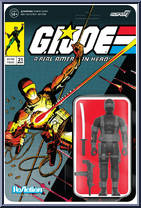 Snake Eyes (Comic v2) from G.I. Joe - ReAction Figures manufactured by Super7 [Front]