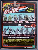 Duke vs. Cobra Commander (Blue) from G.I. Joe vs. Cobra - Basic Series manufactured by Hasbro [Back]