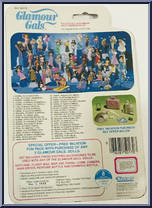 Danni in Silver Shimmer from Glamour Gals - Basic Series manufactured by Kenner [Back]