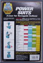 Renegade GB P1 from Go-Bots - Power Suits manufactured by Tonka [Back]