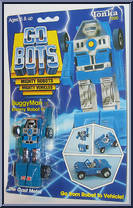 Buggyman (Blue) from Go-Bots - 1983 Series manufactured by Tonka [Front]
