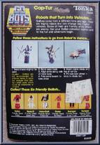 Cop-Tur from Go-Bots - 1985 Series manufactured by Tonka [Back]