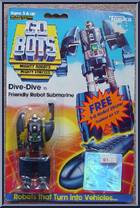 Dive-Dive from Go-Bots - 1984 Series manufactured by Tonka [Front]