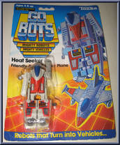 Heat Seeker from Go-Bots - 1985 Series manufactured by Tonka [Front]