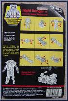 Night Ranger from Go-Bots - 1985 Series manufactured by Tonka [Back]