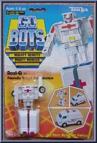 Rest-Q from Go-Bots - 1984 Series manufactured by Tonka [Front]