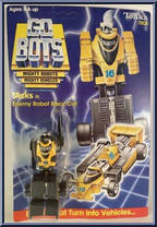 Slicks from Go-Bots - 1984 Series manufactured by Tonka [Front]