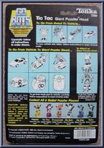 Tic Tac from Go-Bots - Puzzler Go-Bots manufactured by Tonka [Back]