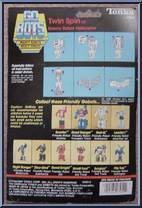 Twin Spin from Go-Bots - 1984 Series manufactured by Tonka [Back]