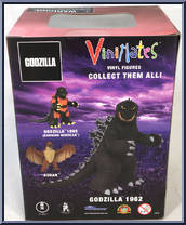 Godzilla 1962 from Godzilla - Vinimates manufactured by Diamond Select [Back]