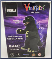 Godzilla 1999 (Glow-in-the-Dark) from Godzilla - Vinimates manufactured by Diamond Select [Back]