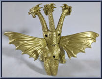 Ghidorah from Godzilla - King of the Monsters - Boxed Roaring Figures manufactured by Trendmasters [Loose]