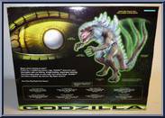 Razor Bite from Godzilla - Movie - Boxed Non-Electronic Figures manufactured by Trendmasters [Back]