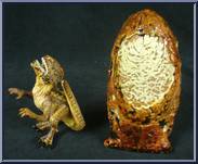 Spike Jaw Hatchling from Godzilla - Movie - Carded Baby Godzillas manufactured by Trendmasters [Loose]