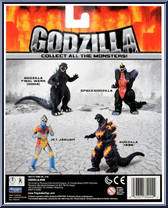 Jet Jaguar from Godzilla - Basic Series manufactured by Playmates [Back]