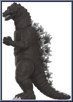 Godzilla '55 (Grayscale) (Toho) from Godzilla - ReAction Figures manufactured by Super7 [Loose]