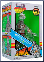 Mechagodzilla (Clear) from Godzilla - Toho Super Cyborg manufactured by Super7 [Front]