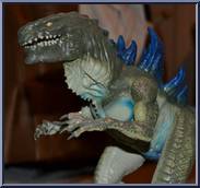 Power Blast Godzilla (Rumble Roar) from Godzilla - Boxed Electronic Figures manufactured by Toy Biz [Loose]