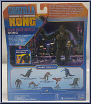 Kong (Hong Kong Battle) from Godzilla vs Kong - Basic Series manufactured by Playmates [Back]