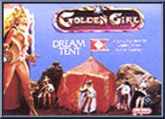 Dream Tent (Blue) from Golden Girl - Playsets manufactured by Galoob [Front]