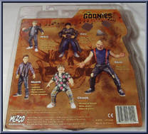 Mikey from Goonies - Basic Series manufactured by Mezco [Back]