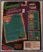 Cuddles the Hamster from Goosebumps - Dread Heads manufactured by Hasbro [Back]