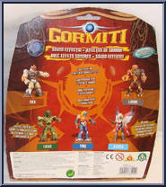 Toby (Sea Lord) from Gormiti - 12 cm manufactured by Giochi Preziosi [Back]
