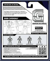 Bob Cardona from Grapplers & Gimmicks - Basic Series manufactured by Hasttel Toy [Back]
