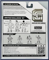 British Bulldog from Grapplers & Gimmicks - Basic Series manufactured by Hasttel Toy [Back]