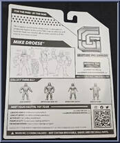 Mike Droese from Grapplers & Gimmicks - Basic Series manufactured by Hasttel Toy [Back]