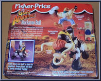Buckaroo Bull from Great Adventures - Basic Series manufactured by Fisher-Price [Back]