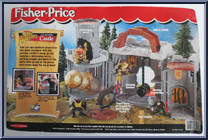 Castle from Great Adventures - All-In-One manufactured by Fisher-Price [Back]