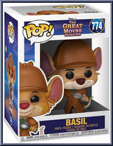 Basil from Great Mouse Detective - Pop! Vinyl Figures manufactured by Funko [Front]