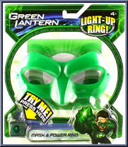 Mask & Power Ring from Green Lantern - Movie - Role Playing manufactured by Mattel [Front]