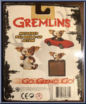Gizmo from Gremlins - Pull Backs manufactured by Neca [Back]