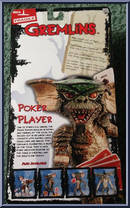 Poker Player from Gremlins - Series 1 manufactured by Neca [Back]