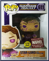 Star-Lord (Power Stone) (Glows in the Dark) from Guardians of the Galaxy - Pop! Vinyl Figures manufactured by Funko [Front]