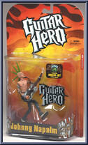 Johnny Napalm (Green Mohawk) from Guitar Hero - Basic Series manufactured by McFarlane [Front]