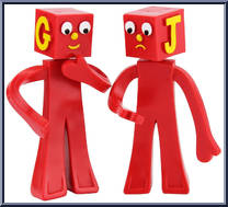 Blockheads from Gumby - 2014 Green Cards manufactured by NJ Croce [Loose]