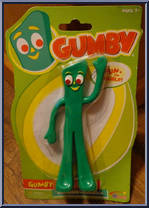Gumby from Gumby - 2014 Green Cards manufactured by NJ Croce [Front]