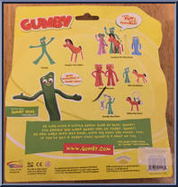 Gumby & Pokey from Gumby - 2014 Green Cards manufactured by NJ Croce [Back]
