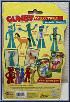 Pokey from Gumby - 2008 Green Cards manufactured by NJ Croce [Back]