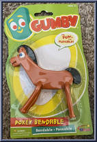 Pokey from Gumby - 2014 Green Cards manufactured by NJ Croce [Front]