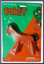 Pokey from Gumby - Orange / Green Card manufactured by NJ Croce [Front]