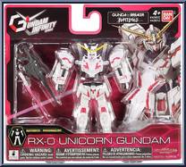 RX-0 Unicorn Gundam from Gundam Infinity - Basic Series manufactured by Bandai [Front]