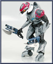 Elite Ascetic (Silver) from Halo 3 - Series 8 manufactured by McFarlane [Loose]