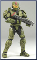 Red Team Leader / Master Chief from Halo 3 - Other manufactured by McFarlane [Loose]